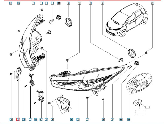 Блок предохранителей/ модуль аккумулятора 9801147680, 1.4/ 1.6 HDI Citroen C3 DS3 Peugeot 207 Блок предохранителей/ модуль аккумулятора 9801147680, 1.4/ 1.6 HDI Citroen C3 DS3 Peugeot 207